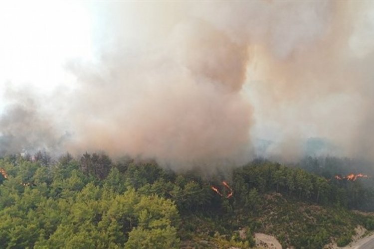 Manavgat'taki orman yangınıyla ilgili yakalanan iki &ccedil;ocuğun yargılanmasına başlandı