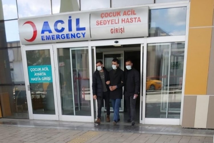 10 yıl hapis cezasıyla aranan şahıs hastane randevusuna giderken yakalandı
