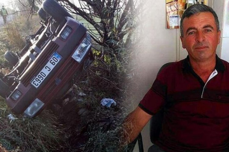 Sulama kanalına d&uuml;şen otomobilinde yaşamını yitirdi