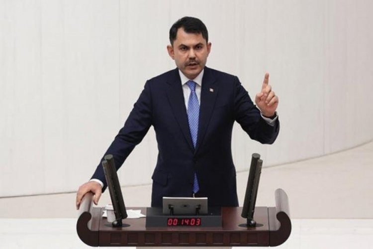 Bakan Murat Kurum: Kanal İstanbul &uuml;zerinden tehdit dili kullanılıyor