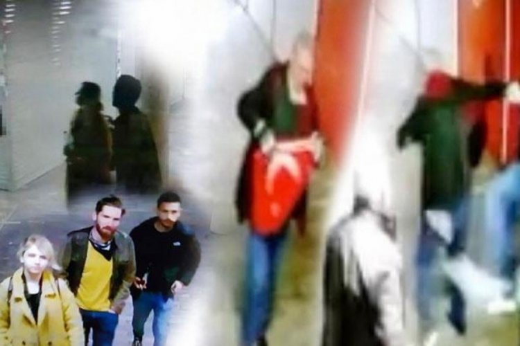 T&uuml;rk bayrağı ikinci defa koparılınca dayağı yedi!