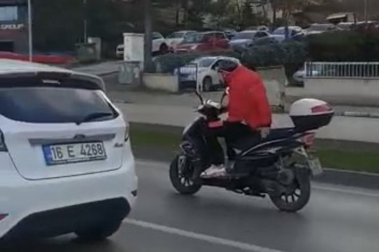 Bursa'da motosikletli jokey