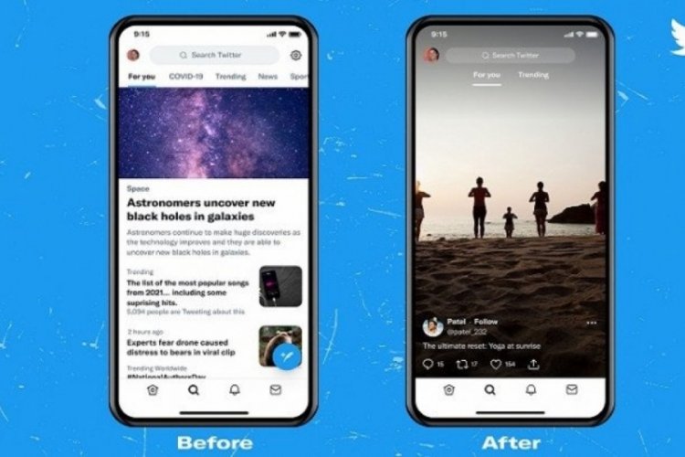 Twitter'a şimdi de TikTok benzeri video &ouml;zelliği geliyor
