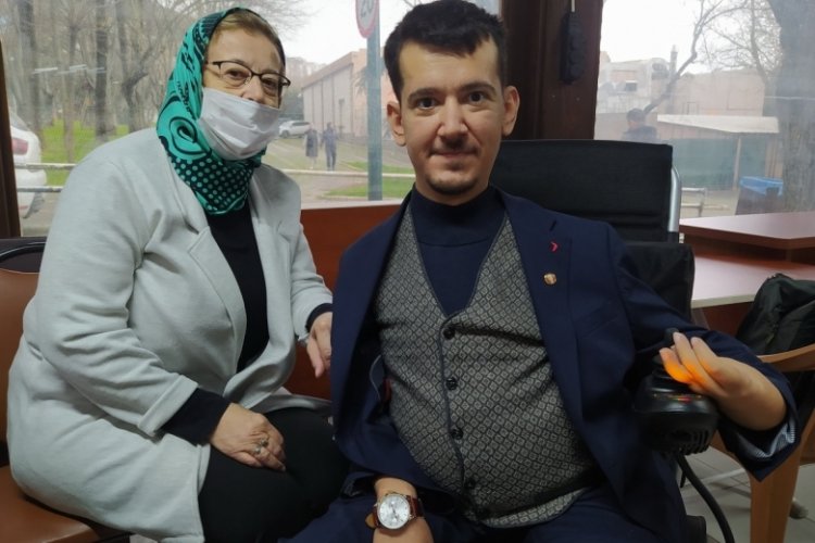 Bursa'da kas hastaları şartlarının iyileştirilmesini istiyor