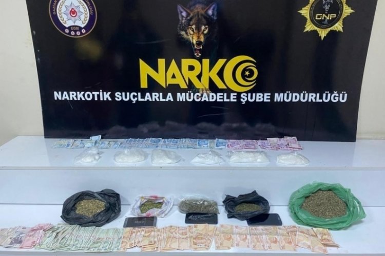 Gaziantep'te uyuşturucu operasyonu: 21 kişi tutuklandı