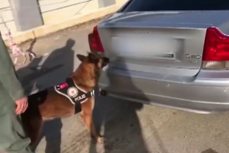 LPG tankına bir bu gizlenmemişti! 10 kilo 450 gram...