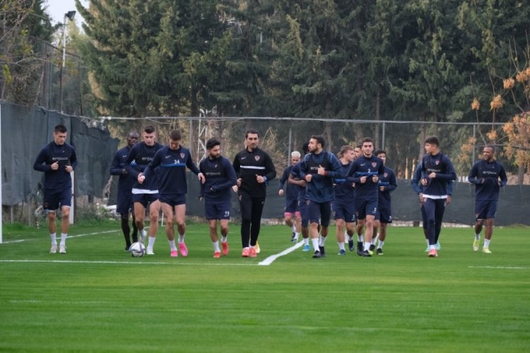 Atakaş Hatayspor'da Trabzonspor ma&ccedil;ı hazırlıkları devam etti