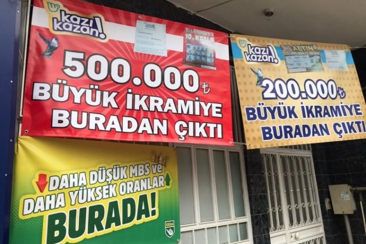 Bursa'da o bayiye gidene talih kuşu konuyor! 'Kazı'dılar 'kazan'dılar (&Ouml;ZEL HABER)