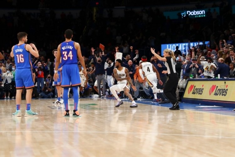 Devonte Graham kendi sahasından attı, New Orleans Pelicans kazandı