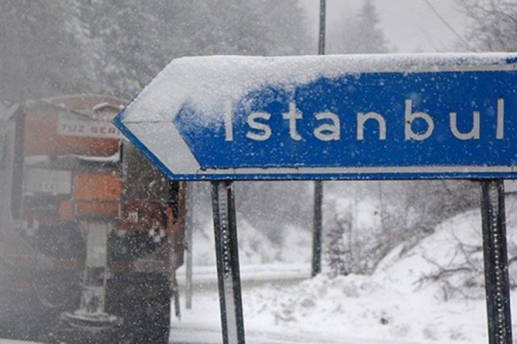 Meteoroloji'den İstanbullulara kar uyarısı geldi