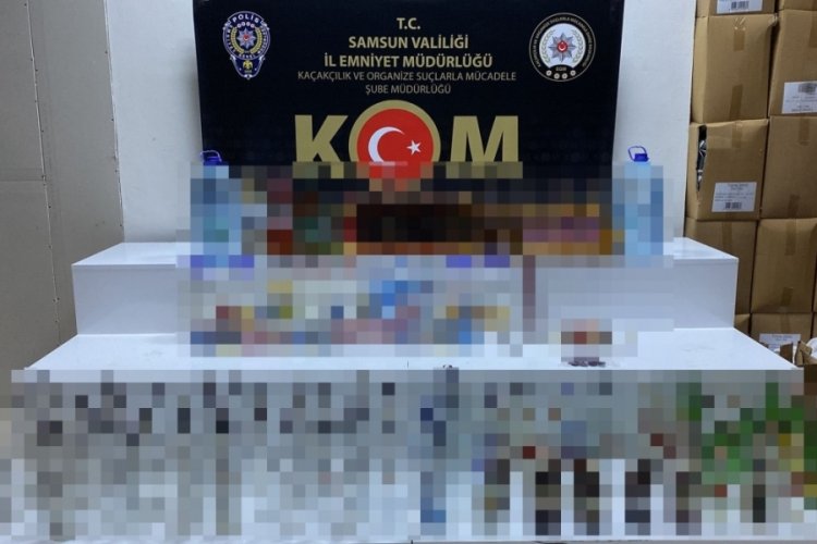 Samsun polisinden operasyon! 2 kişi g&ouml;zaltında