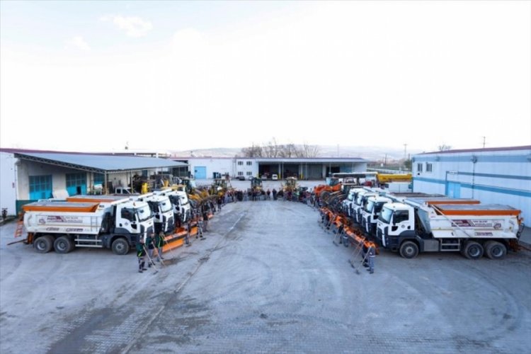 Bursa İneg&ouml;l Belediyesi kışa hazır