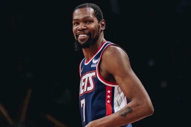 Kevin Durant, Brooklyn Nets'i galibiyete taşıdı