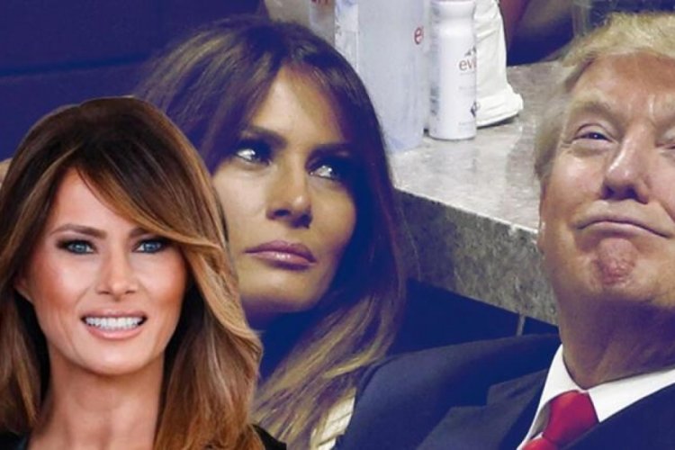 Melania Trump 'kobalt mavisi' g&ouml;zlerini satışa &ccedil;ıkarıyor!
