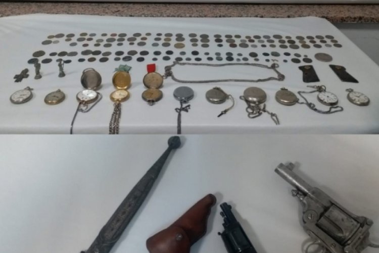 Tekirdağ'da tarihi eser operasyonu: 2 g&ouml;zaltı