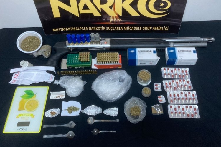 Bursa'da nefes kesen uyuşturucu operasyonunda 4 tutuklama