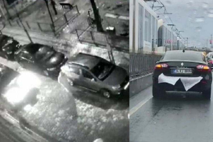 '&Ccedil;ok acemiyim' yazısıyla insanları uyarıyordu, kaza yaptı