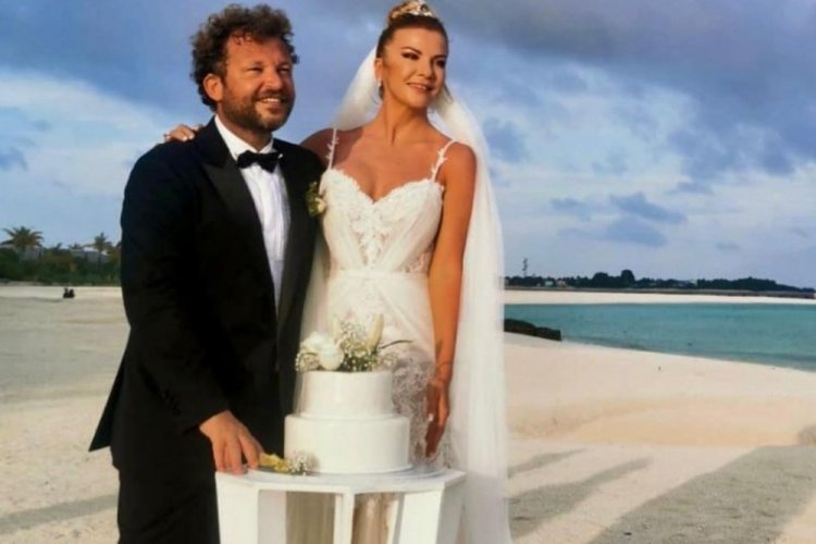&Uuml;nl&uuml; modacı Ivana Sert ve Sezer Dermenci evlendi