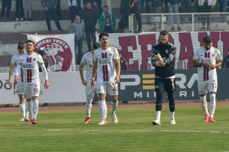 İneg&ouml;lspor Van'dan puansız d&ouml;n&uuml;yor