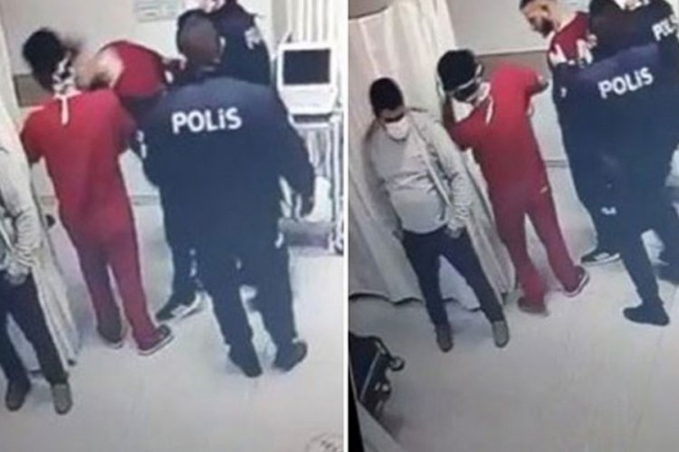 Aydın'da doktoru darbeden şahıs g&ouml;zaltına alındı