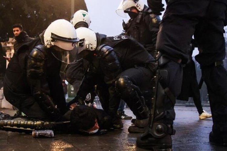 Bel&ccedil;ika'daki protestolarda g&ouml;zaltına alınanların sayısı 55'e y&uuml;kseldi