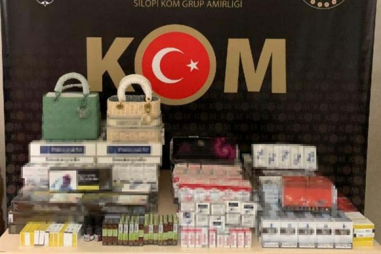 Şırnak'ta asayiş ve ka&ccedil;ak&ccedil;ılık operasyonunda 46 kişiye g&ouml;zaltı