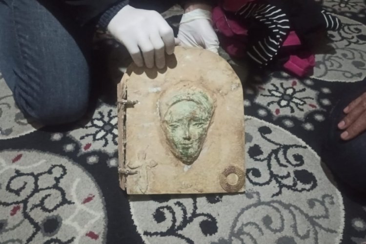 Evinde sakladığı tarihi eserin piyasa değeri 2 milyon dolar!