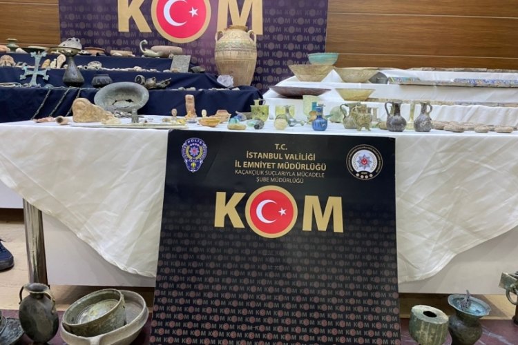 İstanbul'da operasyonda Lidya d&ouml;neminde basılan ilk paralar bulundu