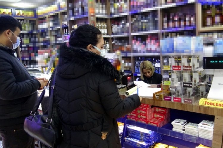 İstanbul Avcılar'da i&ccedil;ki satılan iş yerlerine denetim