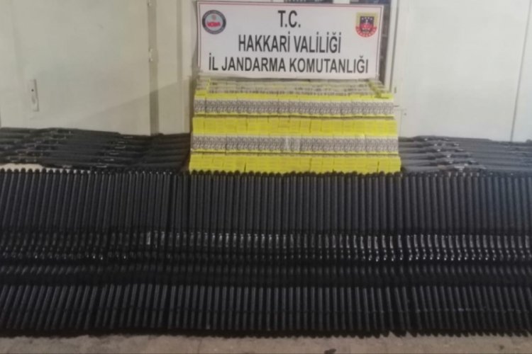 Saman balyaları arasında 119 ruhsatsız t&uuml;fek ile&nbsp;100 bin kurusıkı ele ge&ccedil;irildi
