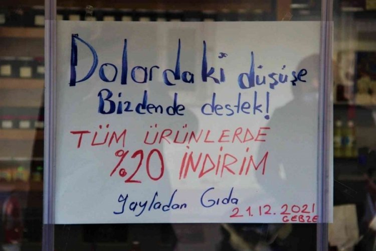 Kocaeli'de esnaf indirime gitti