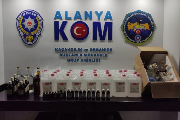 Kargo ile etil alkol temin etmeye &ccedil;alıştılar