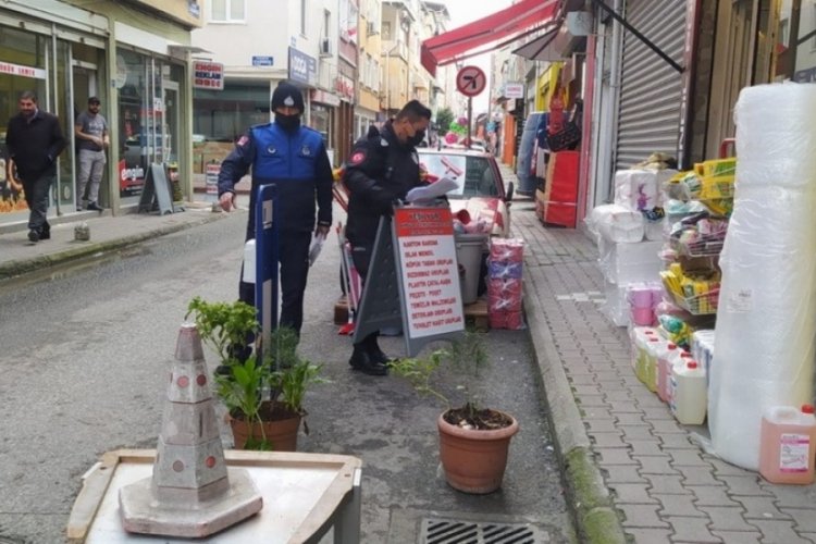 Kaldırım ve yol işgali yapanlara ceza geliyor