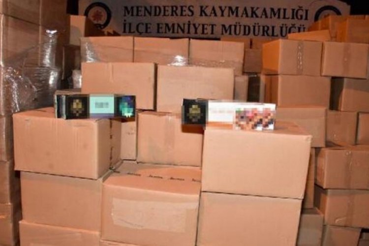Ka&ccedil;ak t&uuml;t&uuml;n operasyonu! 4 milyon değerinde...