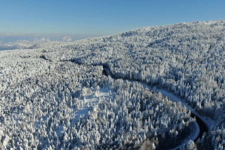 Bursa Uludağ'da kartpostallık g&ouml;r&uuml;nt&uuml;ler...
