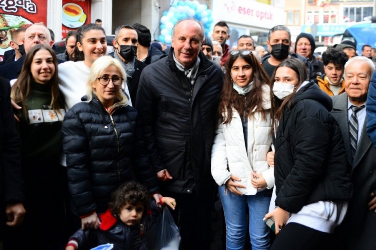 Muharrem İnce Bursa'dan seslendi: &Uuml;retim seferberliği başlatmalıyız, her yeri ekip dikmeliyiz