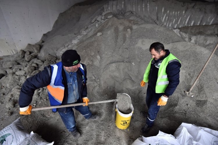 Bursa'da Osmangazi Belediyesi kara kışa hazır!