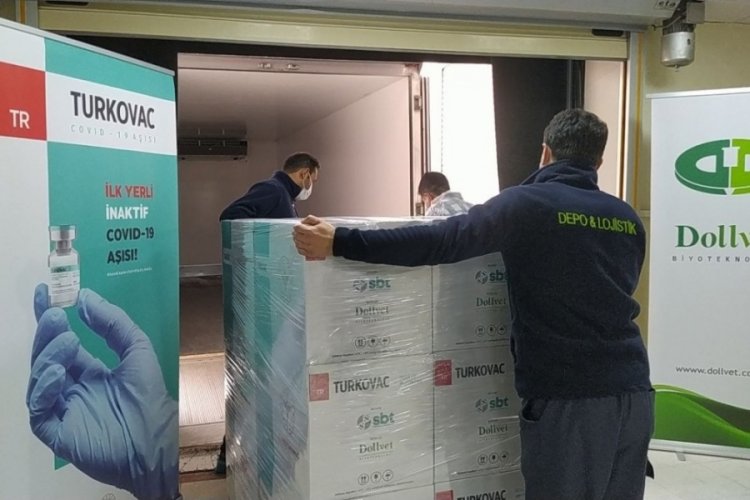 Turkovac'ta ilk sevkiyat yapıldı