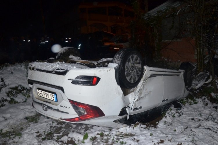 Samsun'da zincirleme kaza: 3 yaralı