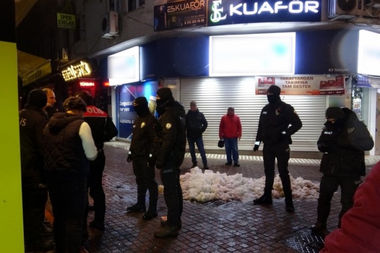 Birbirlerini darp edip hastanelik oldular