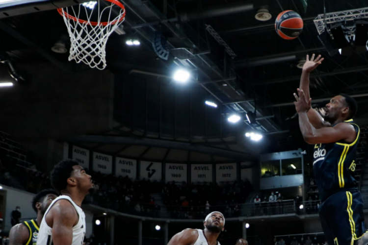 Fenerbah&ccedil;e Beko, ASVEL deplasmanından &ccedil;ıkamadı