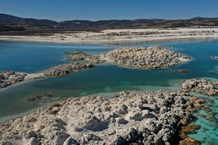 Salda G&ouml;l&uuml;'n&uuml; ziyaret edenler anlattı: &Ccedil;ok g&uuml;zel olmuş