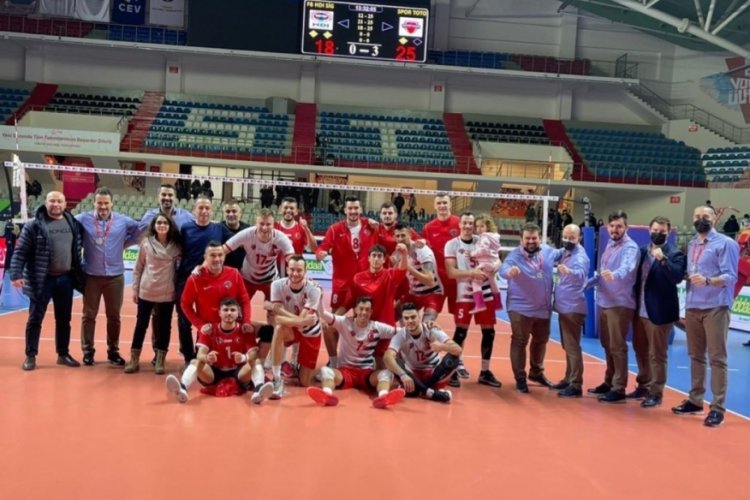 Spor Toto, Erkekler Kupa Voley'de D&ouml;rtl&uuml; Finale y&uuml;kseldi