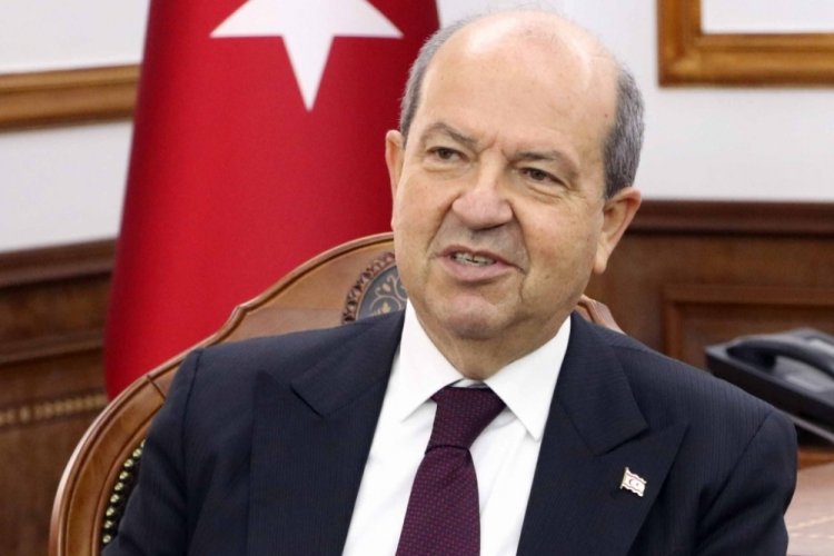 Ersin Tatar: Biz Kuzey Kıbrıs halkı T&uuml;rkiye ile biriz