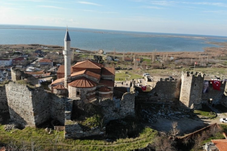 Edirne'nin "Enez Ayasofyası" 56 yıl sonra ibadete a&ccedil;ıldı