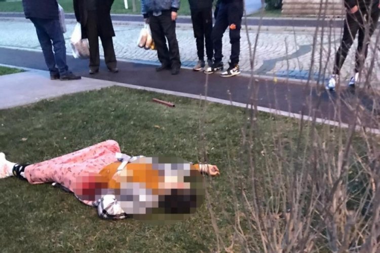 Sokak ortasında kadın cinayeti: 15 yerinden bı&ccedil;aklandı!