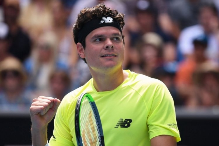 Kanadalı tenis&ccedil;i Milos Raonic turnuvadan &ccedil;ekildi