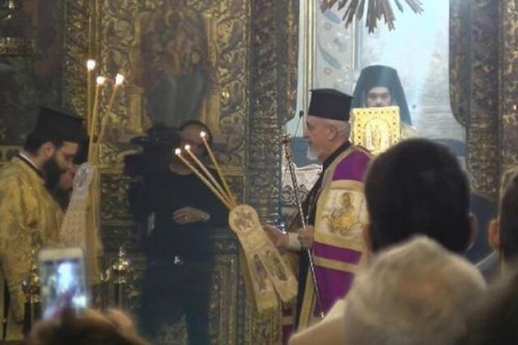 Fener Rum Patrikhanesi'nde noel ayini