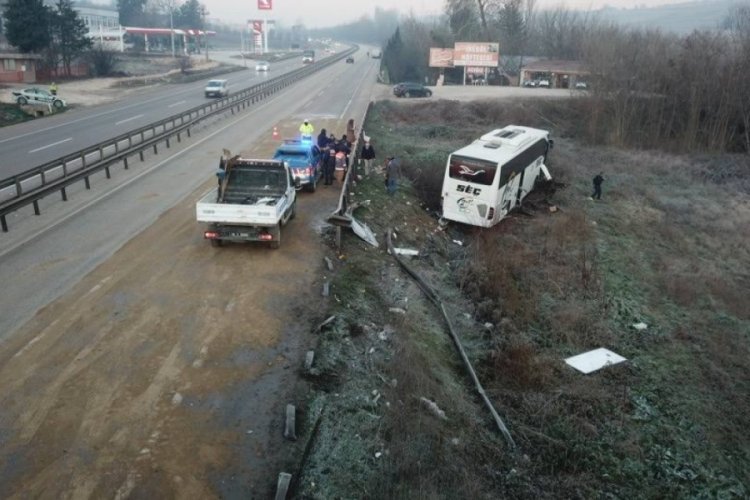 Bursa'daki otob&uuml;s kazasında s&uuml;r&uuml;c&uuml; serbest bırakıldı!