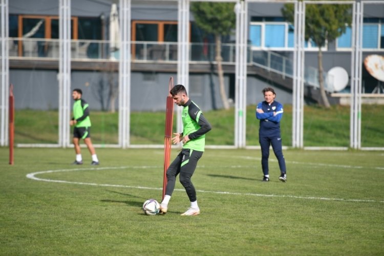 Bursaspor'da Gaziantep FK ma&ccedil;ı hazırlıkları başladı